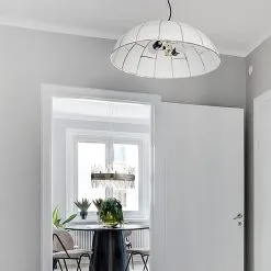 Globen Lighting Suspension Ombrello Ø60cm Verre Blanc -Lampes boutique 40126 01 02 f8a2099b8e