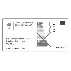 Blomus Lampe LED Ani Mobile 33 Cm -Lampes boutique 44126 01 06 6131c6244a