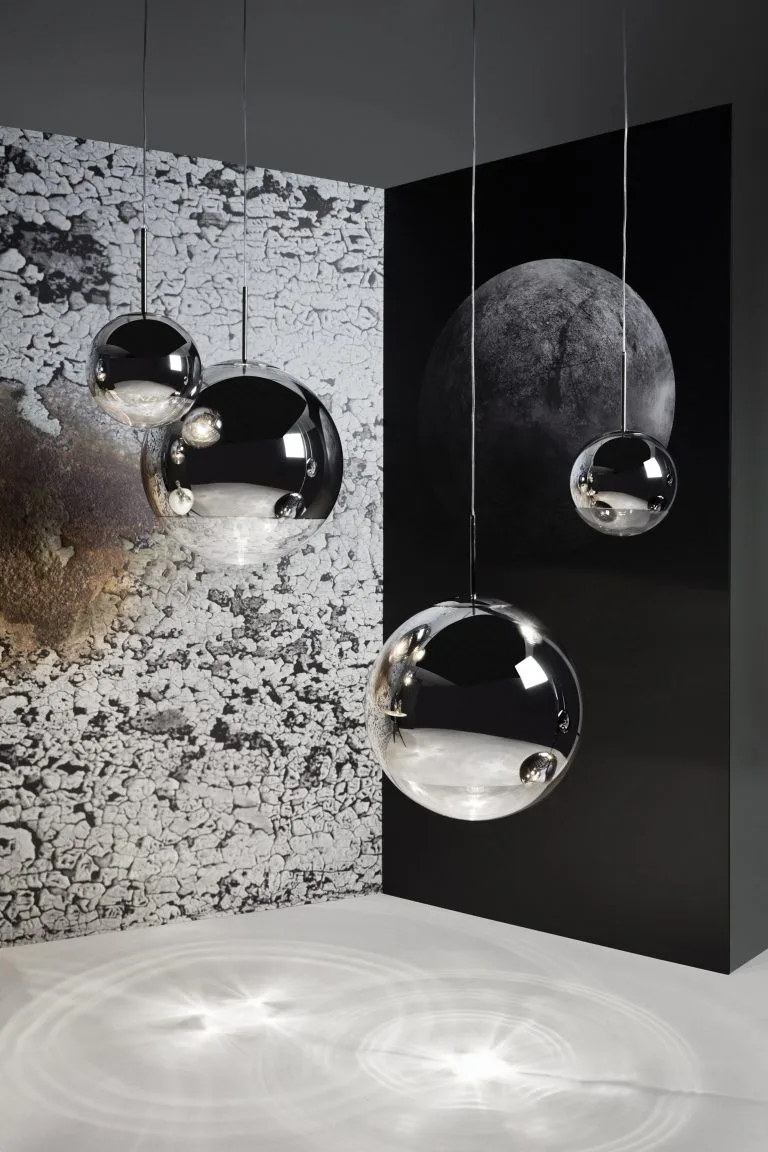 Tom Dixon Suspension Mirror Ball LED Ø40 Cm 4 Tom Dixon Suspension Mirror Ball LED Ø40 Cm – Image 2